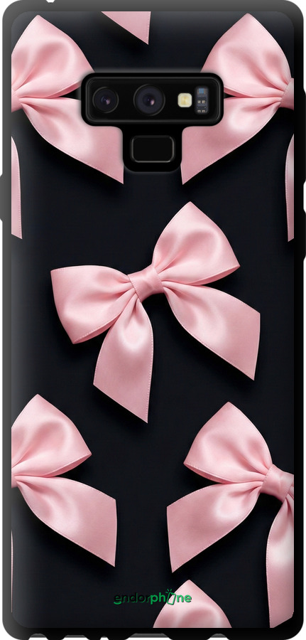 TPU чехол Coquette Ribbons Dark Coquette для Samsung Galaxy Note 9 N960F - 6767b-1512 изображение 