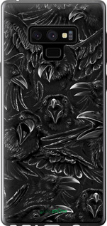 2D пластиковый чехол Воронья ярость для Samsung Galaxy Note 9 N960F - 6474t-1512 изображение 