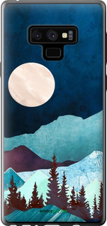 2D пластиковый чехол Горная идиллия ночной пейзаж для Samsung Galaxy Note 9 N960F - 6488t-1512 изображение 