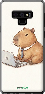 Силіконовий чехол Funny Capybara CEO Working для Samsung Galaxy Note 9 N960F - 6777u-1512 изображение 