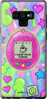Силиконовый чехол Y2K Aesthetic Retro Pet: Годуй мене кавою для Samsung Galaxy Note 9 N960F - 6784u-1512 изображение 