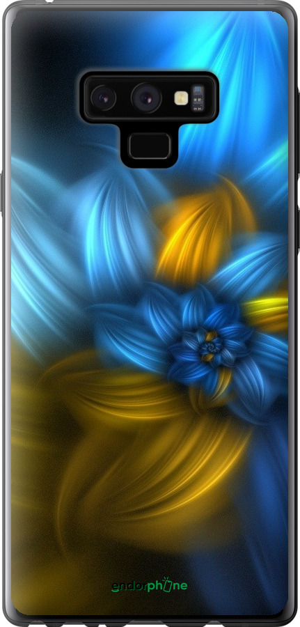

Силіконовий чохол "Візерунок 46" для Samsung Galaxy Note 9 N960F, Синій