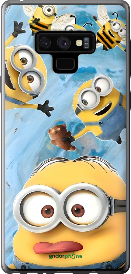 2D пластиковый чехол Миньоны для Samsung Galaxy Note 9 N960F - 6386t-1512 изображение 