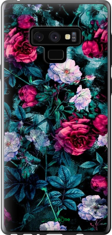 2D пластиковий чехол Сад та троянди для Samsung Galaxy Note 9 N960F - 6483t-1512 изображение 