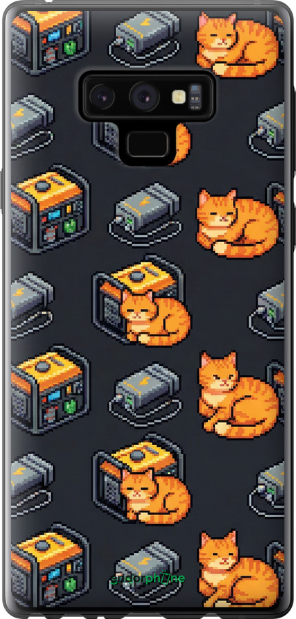 Силиконовый чехол Autonomous Zone для Samsung Galaxy Note 9 N960F - 6771u-1512 изображение 