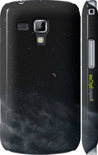 3D пластиковий глянцевий чехол Нічне небо для Samsung Galaxy S Duos s7562 - 6451c-84 изображение 