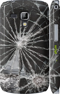 3D пластиковий глянцевий чехол Glass для Samsung Galaxy S Duos s7562 - 6608c-84 изображение 