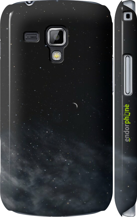 3D пластиковий глянцевий чехол Нічне небо для Samsung Galaxy S Duos s7562 - 6451c-84 изображение 