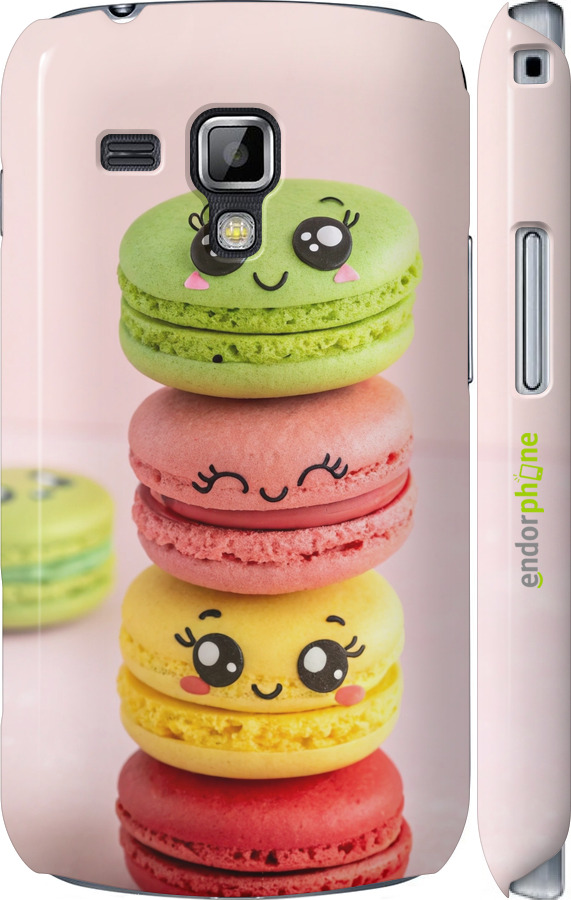 3D пластиковий глянцевий чехол Печиво для Samsung Galaxy S Duos s7562 - 6693c-84 изображение 