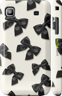 3D пластиковый матовый чехол Dark Coquette для Samsung Galaxy S i9000 - 6765m-77 изображение 