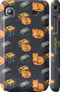 3D пластиковый матовый чехол Autonomous Zone для Samsung Galaxy S i9000 - 6771m-77 изображение 