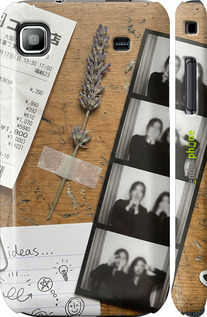 3D пластиковий глянцевий чехол Aesthetic Scrapbook Collage для Samsung Galaxy S i9000 - 6773c-77 изображение 