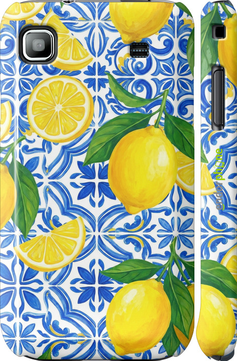 3D пластиковий глянцевий чехол Grocery Girl Italian Summer для Samsung Galaxy S i9000 - 6766c-77 изображение 