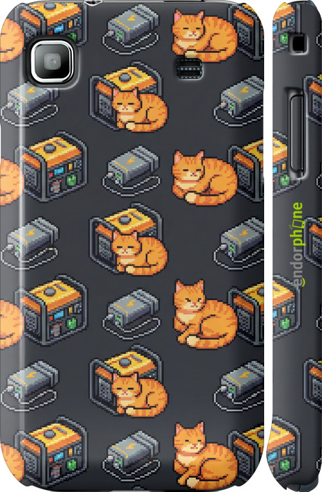 3D пластиковый матовый чехол Autonomous Zone для Samsung Galaxy S i9000 - 6771m-77 изображение 