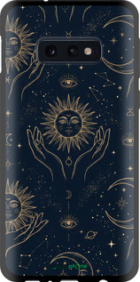 TPU чехол Celestial Harmony: Sun & Moon Gold Mystic Pattern для Samsung Galaxy S10e - 6778b-1646 изображение 