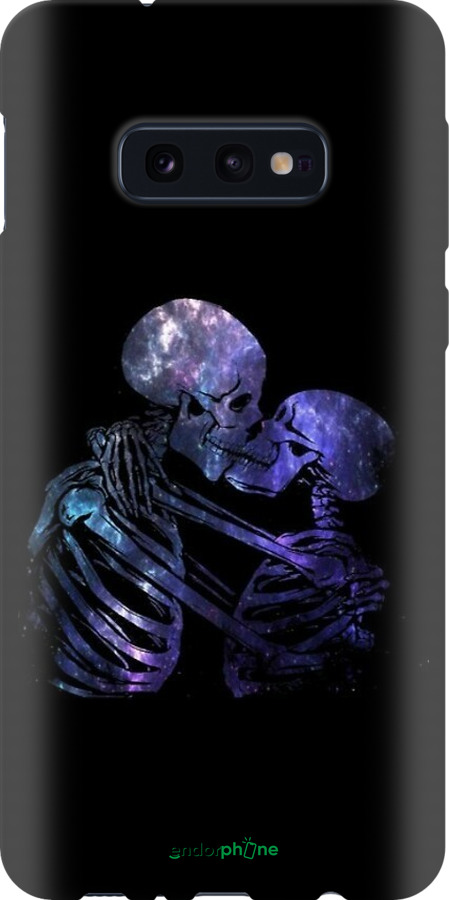 TPU чехол Із зображенням скелета для Samsung Galaxy S10e - 6537b-1646 изображение 