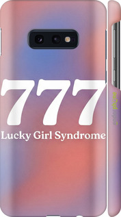 3D пластиковый матовый чехол 'Aesthetic Aura Gradient 777 Lucky Energy' для Samsung Galaxy S10e изображение 16