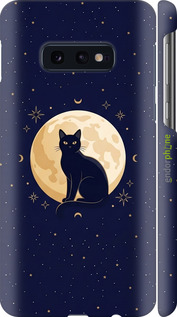 3D пластиковый матовый чехол 'Cute Cat Celestial/Witchy' для Samsung Galaxy S10e изображение 7