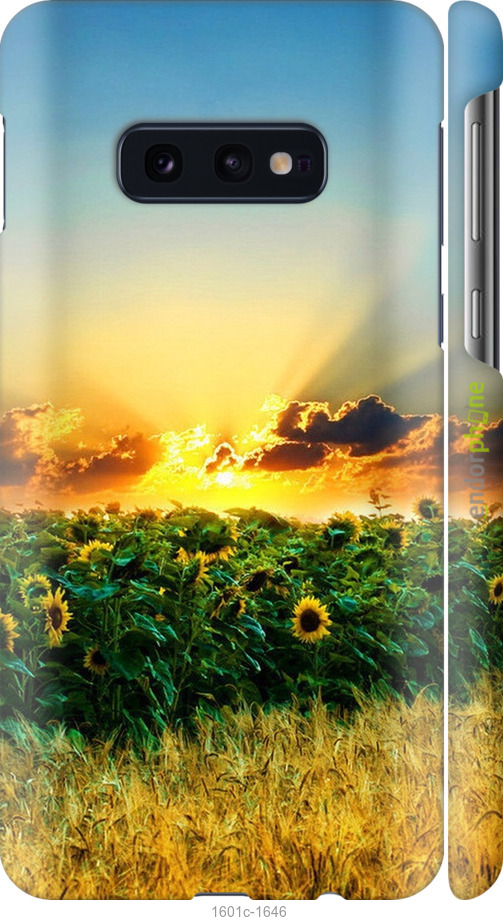 

3D пластиковий матовий чохол "Україна" для Samsung Galaxy S10e