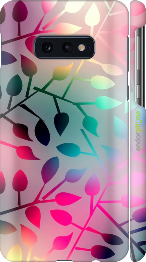 

3D пластиковий матовий чохол "Листя" для Samsung Galaxy S10e