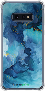Силикон с усиленными углами чехол Акварель для Samsung Galaxy S10e - 6320sp-1646 изображение 