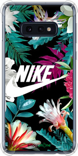 Силикон с усиленными углами чехол Nike для Samsung Galaxy S10e - 6378sp-1646 изображение 