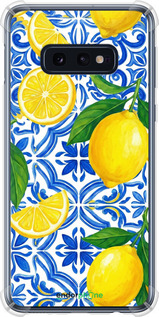 Силикон с усиленными углами чехол Grocery Girl Italian Summer для Samsung Galaxy S10e - 6766sp-1646 изображение 