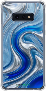 Силіконовий протиударний с посиленими кутами чехол Liquid Chrome для Samsung Galaxy S10e - 6781sp-1646 изображение 