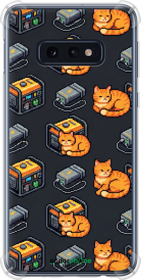 Силикон с усиленными углами чехол Autonomous Zone для Samsung Galaxy S10e - 6771sp-1646 изображение 