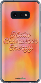 Силиконовый чехол Aura Gradient Main Character Energy Aesthetic Y2K для Samsung Galaxy S10e - 6783u-1646 изображение 
