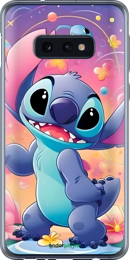 2D пластиковый чехол Стич 2 для Samsung Galaxy S10e - 6371t-1646 изображение 