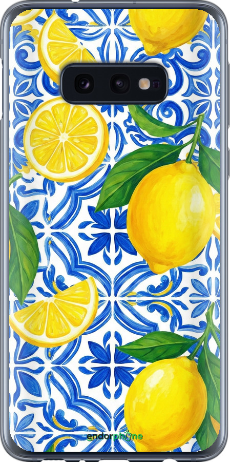 Силиконовый чехол Grocery Girl Italian Summer для Samsung Galaxy S10e - 6766u-1646 изображение 