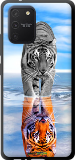 TPU чехол Тигр для Samsung Galaxy S10 Lite 2020 - 6016b-1851 изображение 