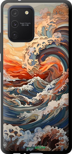 TPU чехол Арт хвилі для Samsung Galaxy S10 Lite 2020 - 6324b-1851 изображение 