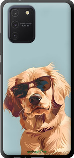 TPU чехол Пес в очках для Samsung Galaxy S10 Lite 2020 - 6381b-1851 изображение 