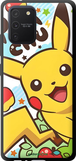 TPU чехол Пикачу 2 для Samsung Galaxy S10 Lite 2020 - 6391b-1851 изображение 