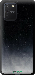 TPU чехол Голубые облака, Голубая луна для Samsung Galaxy S10 Lite 2020 - 6396b-1851 изображение 