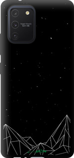 TPU чехол Черно белые абстрактные горы для Samsung Galaxy S10 Lite 2020 - 6437b-1851 изображение 
