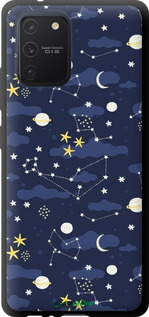 TPU чехол Астрономічний візерунок для Samsung Galaxy S10 Lite 2020 - 6446b-1851 изображение 