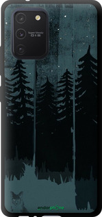TPU чехол Лиса и ночной лес для Samsung Galaxy S10 Lite 2020 - 6481b-1851 изображение 