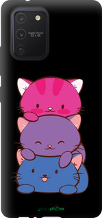 TPU чехол Милые кошки для Samsung Galaxy S10 Lite 2020 - 6518b-1851 изображение 