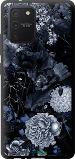 TPU чехол Абстрактный цветочный рисунок в синих тонах для Samsung Galaxy S10 Lite 2020 - 6539b-1851 изображение 