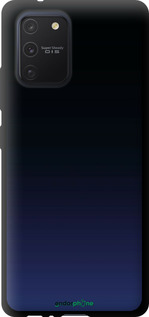 TPU чехол Градиент в тёмно - синем стиле для Samsung Galaxy S10 Lite 2020 - 6542b-1851 изображение 