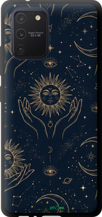TPU чехол Celestial Harmony: Sun & Moon Gold Mystic Pattern для Samsung Galaxy S10 Lite 2020 - 6778b-1851 изображение 