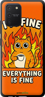 TPU чехол Funny Cat для Samsung Galaxy S10 Lite 2020 - 6786b-1851 изображение 