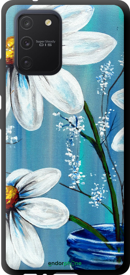 TPU чехол Красивые арт-ромашки для Samsung Galaxy S10 Lite 2020 - 4031b-1851 изображение 