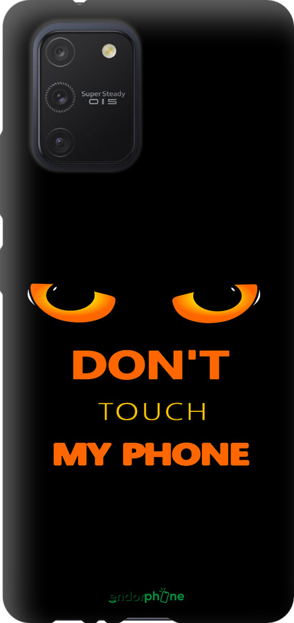 TPU чехол Don't touch the phone для Samsung Galaxy S10 Lite 2020 - 4261b-1851 изображение 