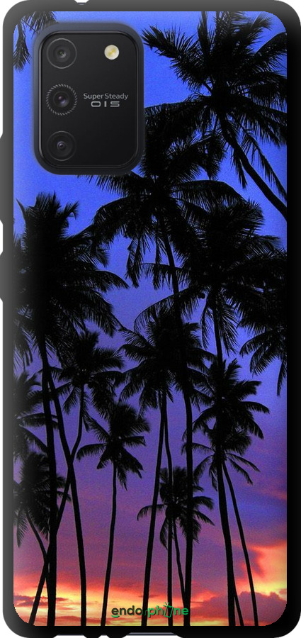 TPU чехол Пальмы для Samsung Galaxy S10 Lite 2020 - 4324b-1851 изображение 