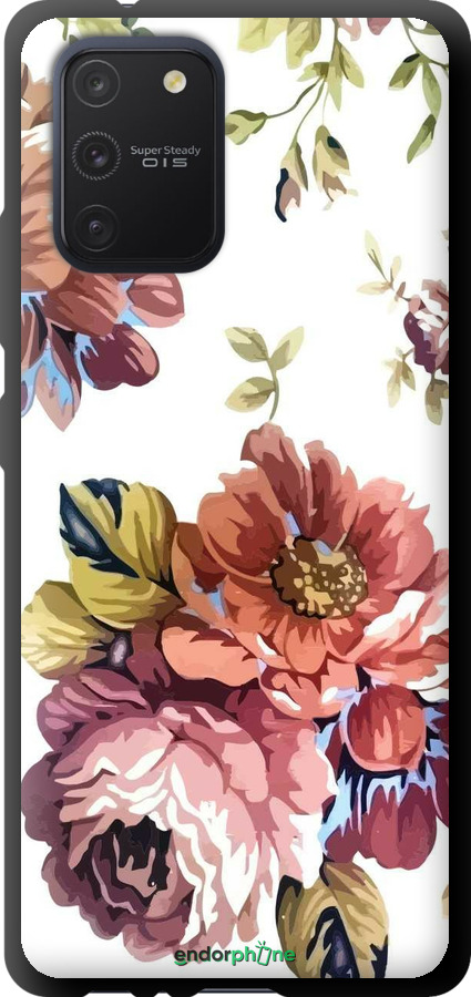 TPU чехол Vintage flowers для Samsung Galaxy S10 Lite 2020 - 4333b-1851 изображение 