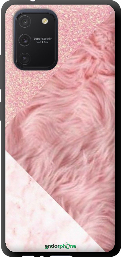 TPU чехол Розовые текстуры для Samsung Galaxy S10 Lite 2020 - 4343b-1851 изображение 